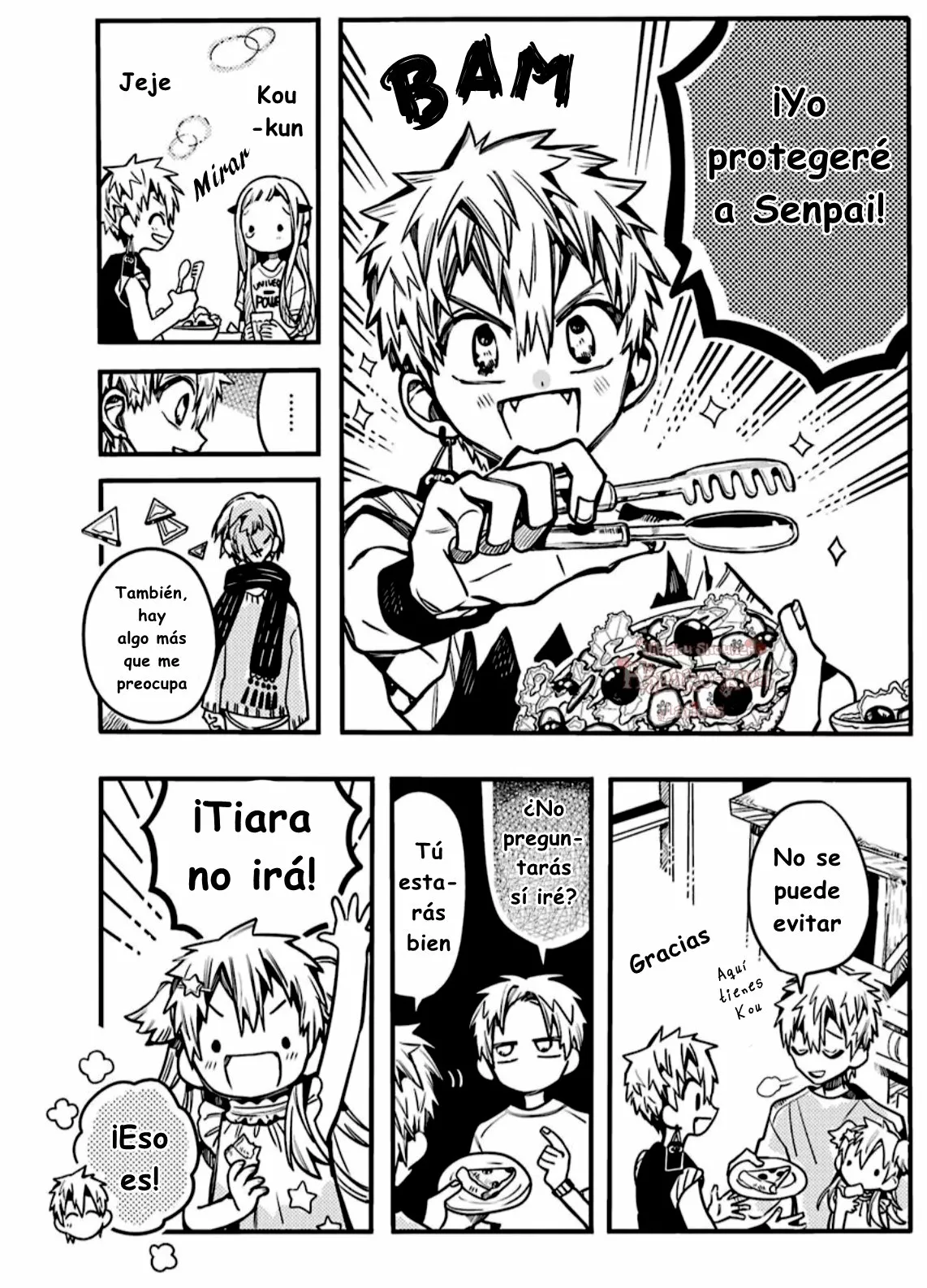 Página 19 — Jibaku Shounen Hanako-kun Capítulo 83