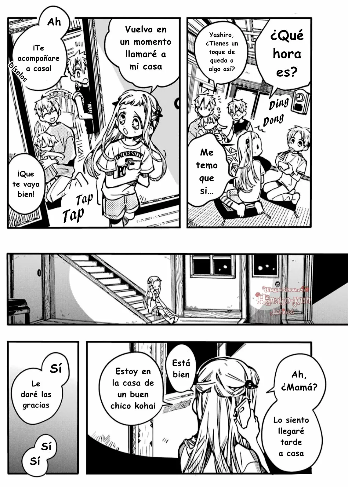 Página 22 — Jibaku Shounen Hanako-kun Capítulo 83