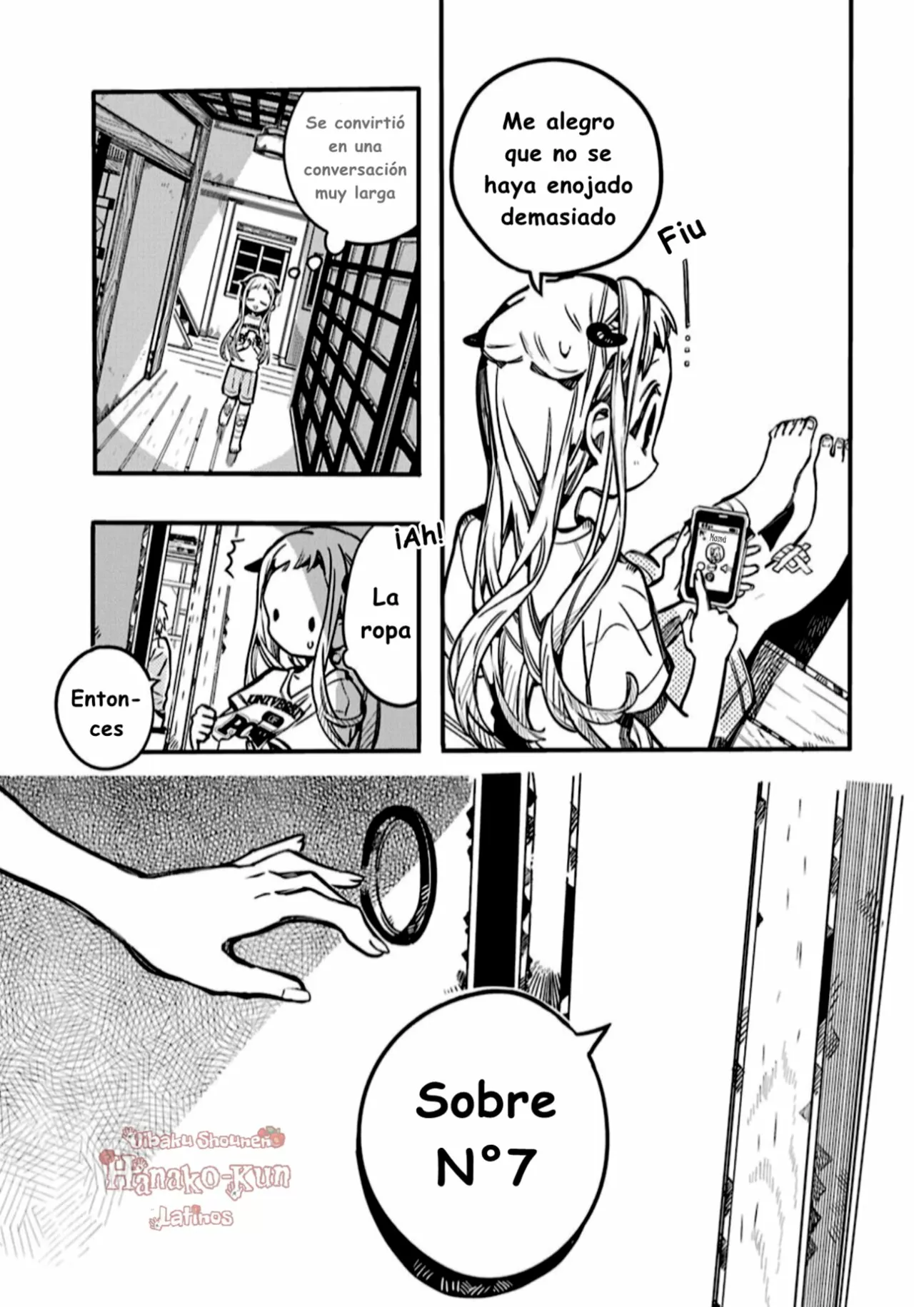 Página 23 — Jibaku Shounen Hanako-kun Capítulo 83