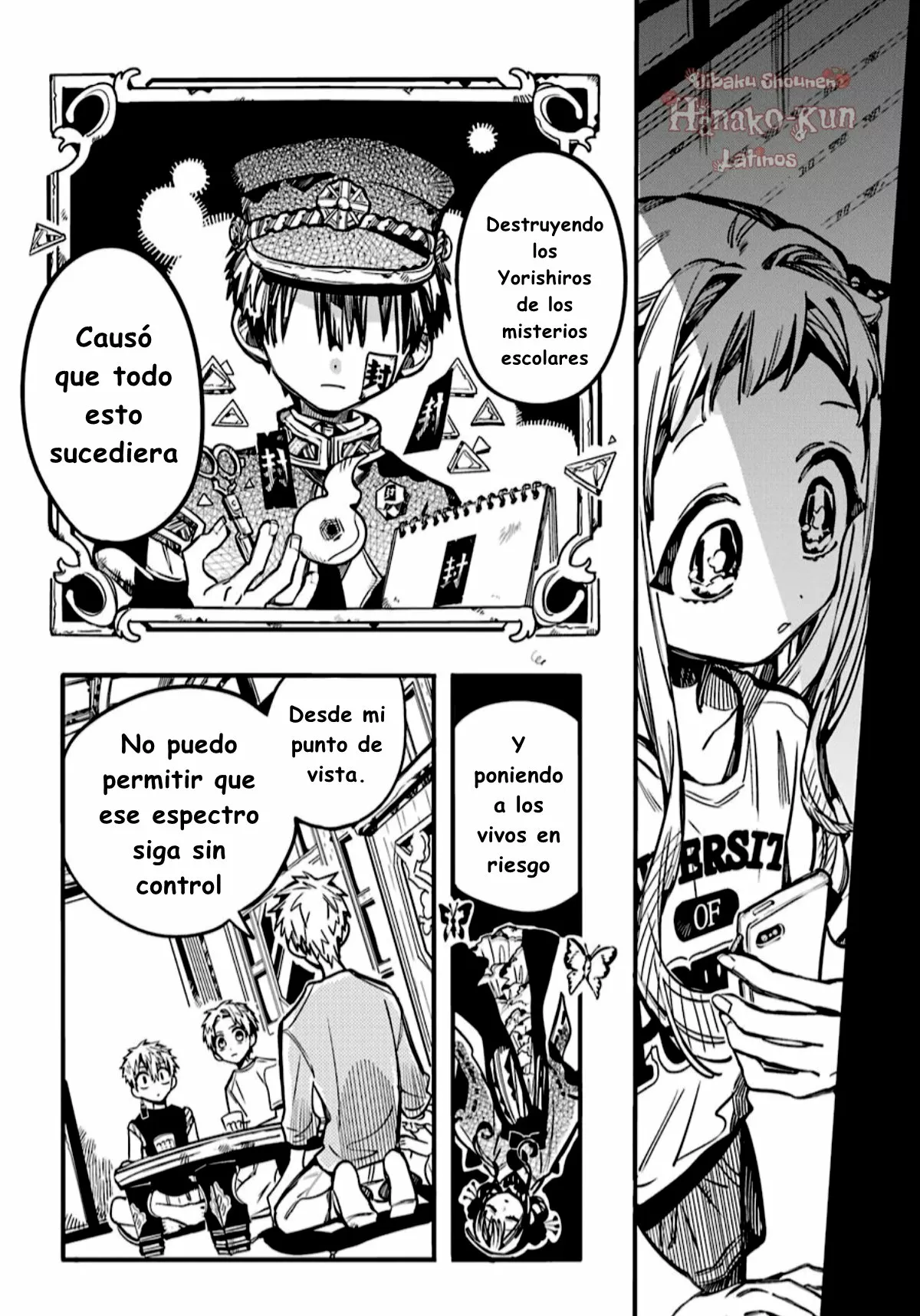 Página 24 — Jibaku Shounen Hanako-kun Capítulo 83