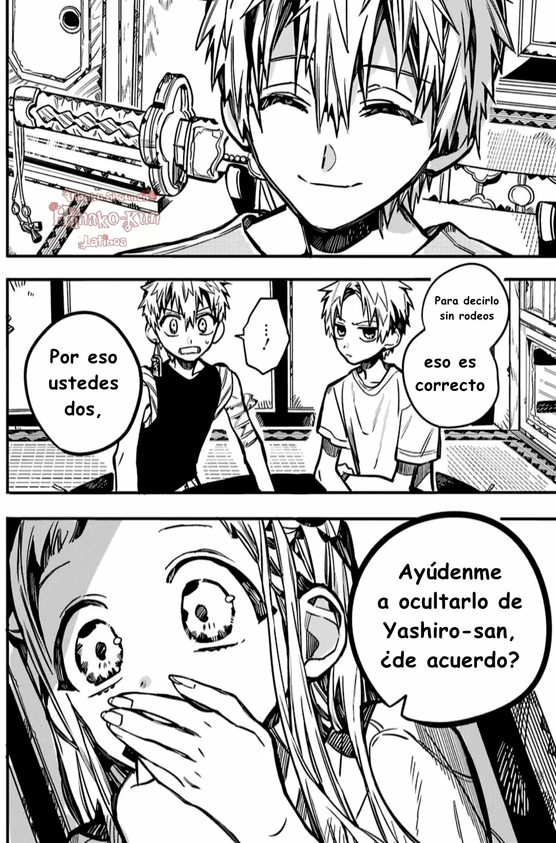 Página 26 — Jibaku Shounen Hanako-kun Capítulo 83