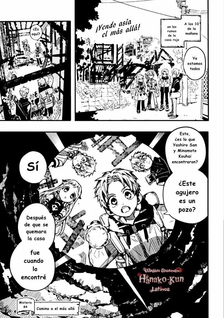 Página 4 — Jibaku Shounen Hanako-kun Capítulo 84