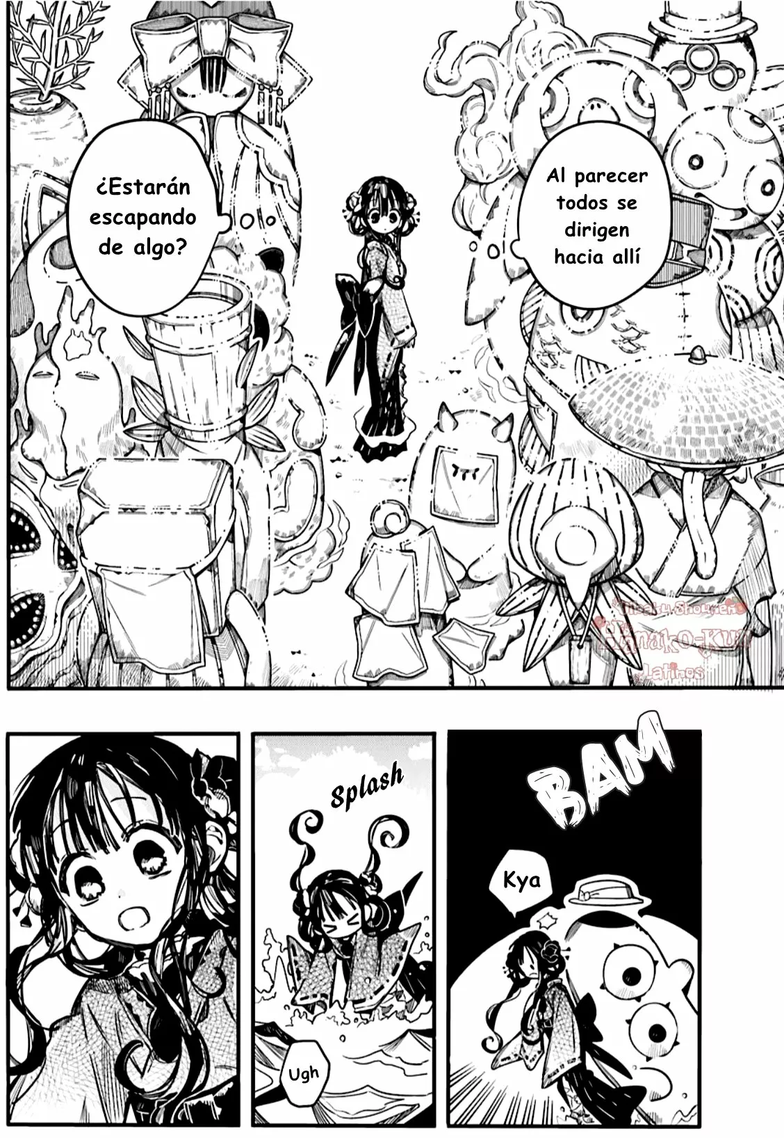 Página 15 — Jibaku Shounen Hanako-kun Capítulo 84