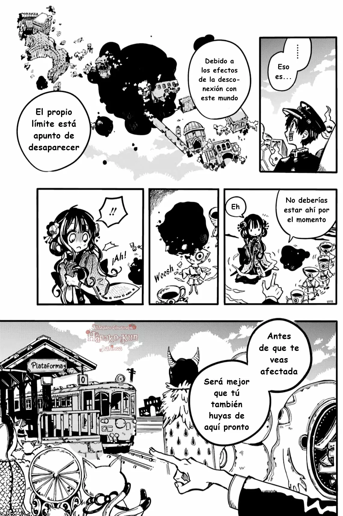 Página 18 — Jibaku Shounen Hanako-kun Capítulo 84