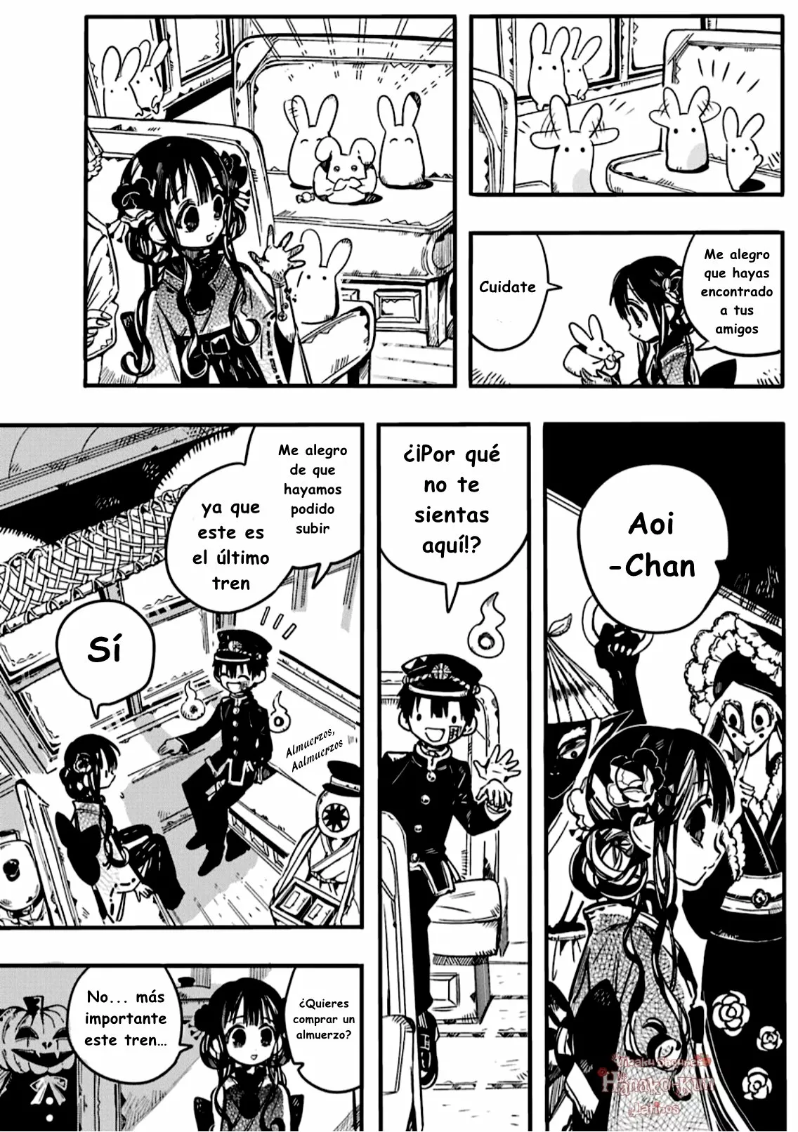 Página 22 — Jibaku Shounen Hanako-kun Capítulo 84