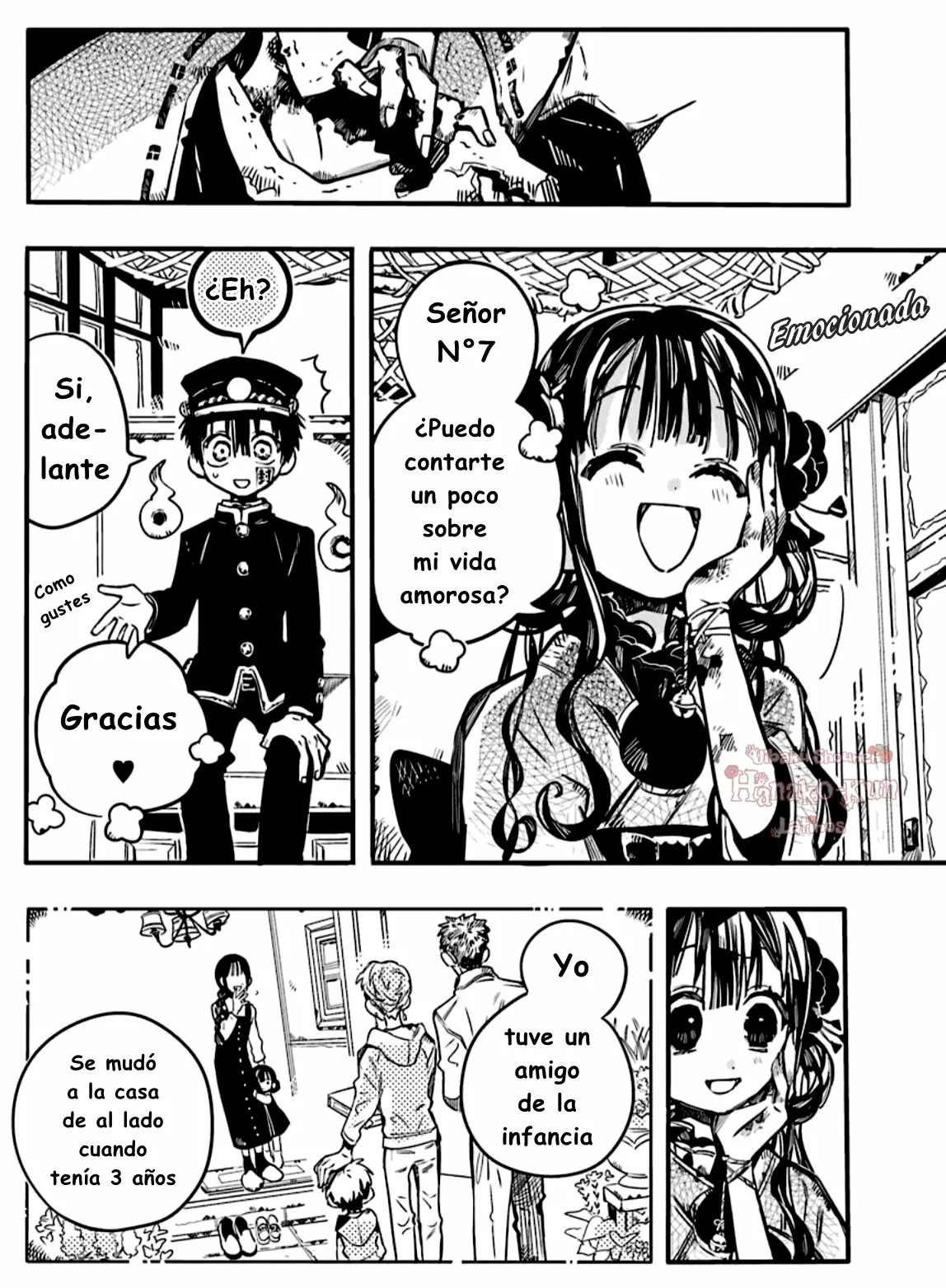 Página 25 — Jibaku Shounen Hanako-kun Capítulo 84