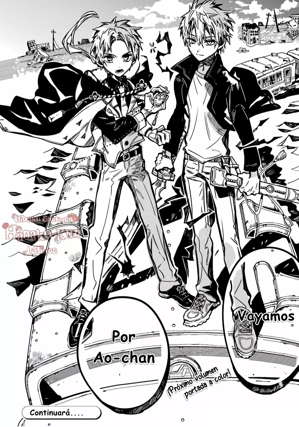 Página 33 — Jibaku Shounen Hanako-kun Capítulo 84
