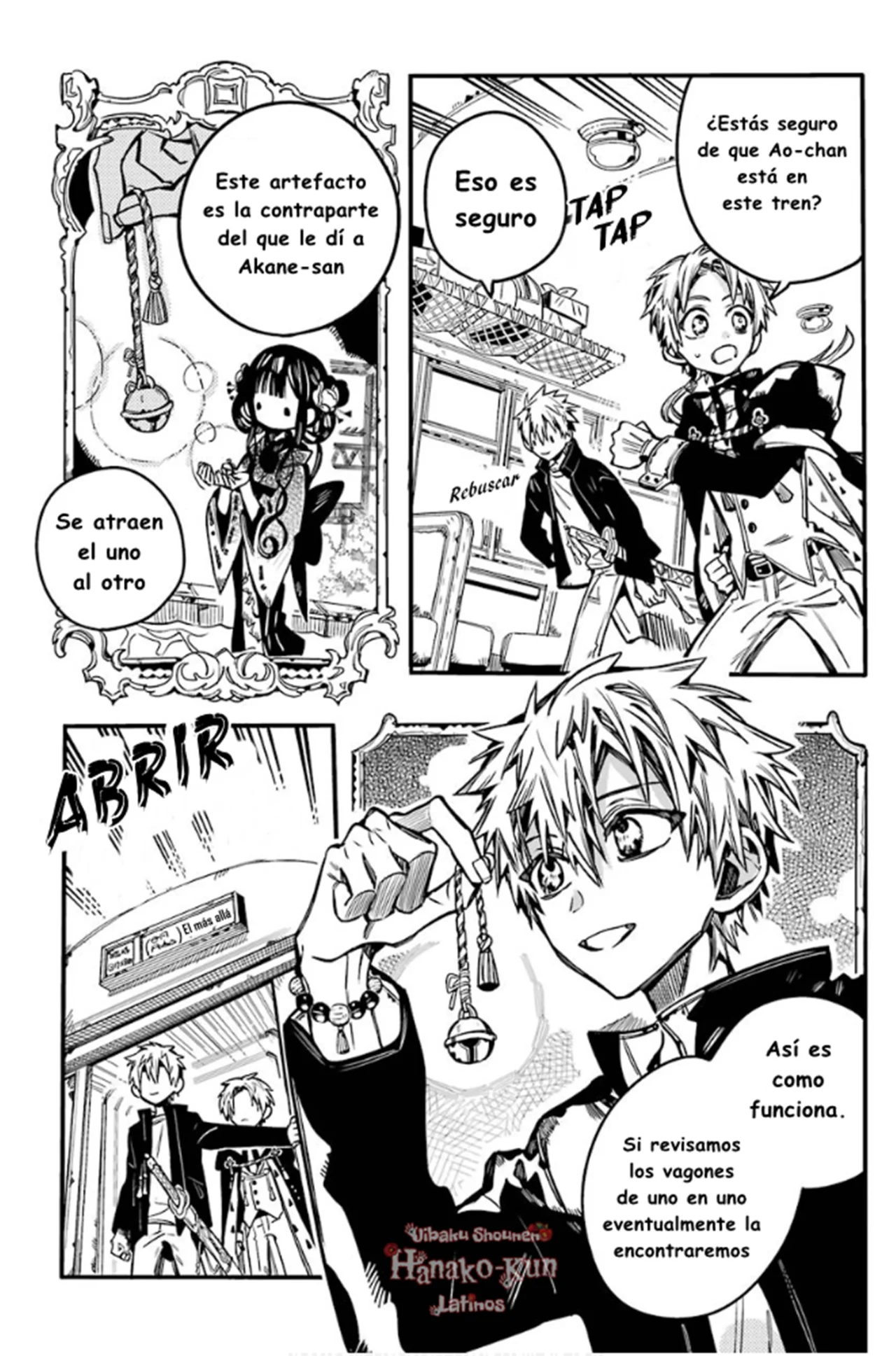 Página 8 — Jibaku Shounen Hanako-kun Capítulo 85