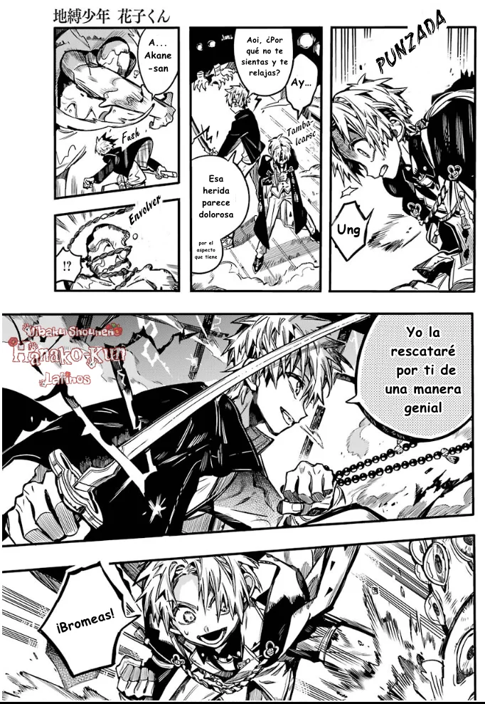Página 10 — Jibaku Shounen Hanako-kun Capítulo 85