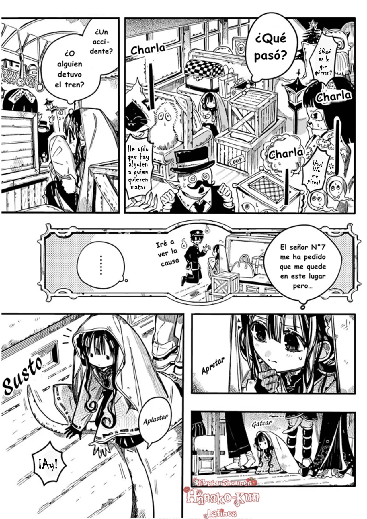 Página 12 — Jibaku Shounen Hanako-kun Capítulo 85