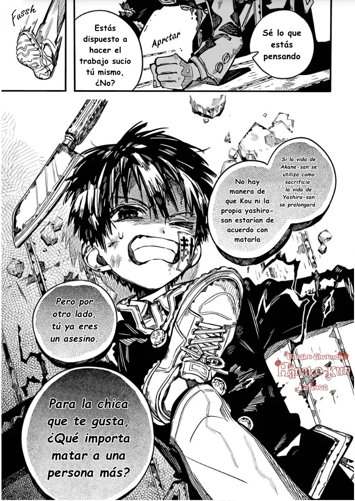 Página 30 — Jibaku Shounen Hanako-kun Capítulo 85