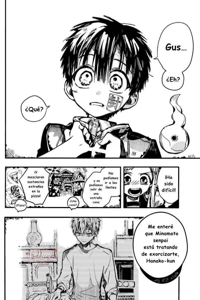 Página 12 — Jibaku Shounen Hanako-kun Capítulo 86