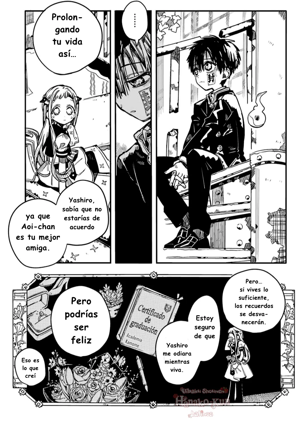 Página 19 — Jibaku Shounen Hanako-kun Capítulo 86