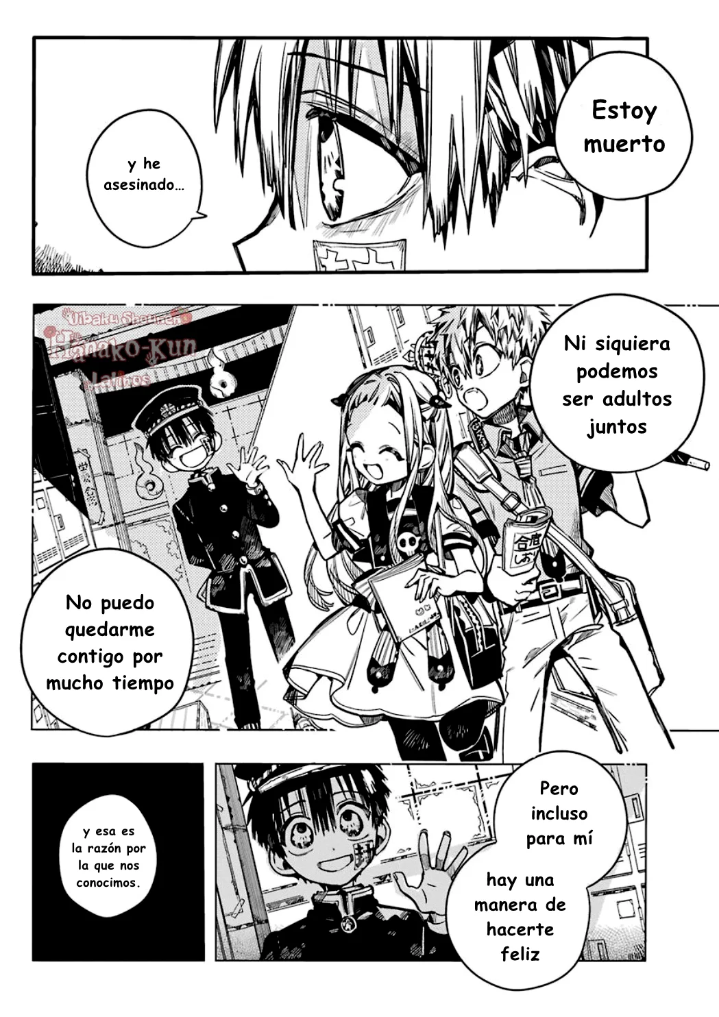 Página 20 — Jibaku Shounen Hanako-kun Capítulo 86