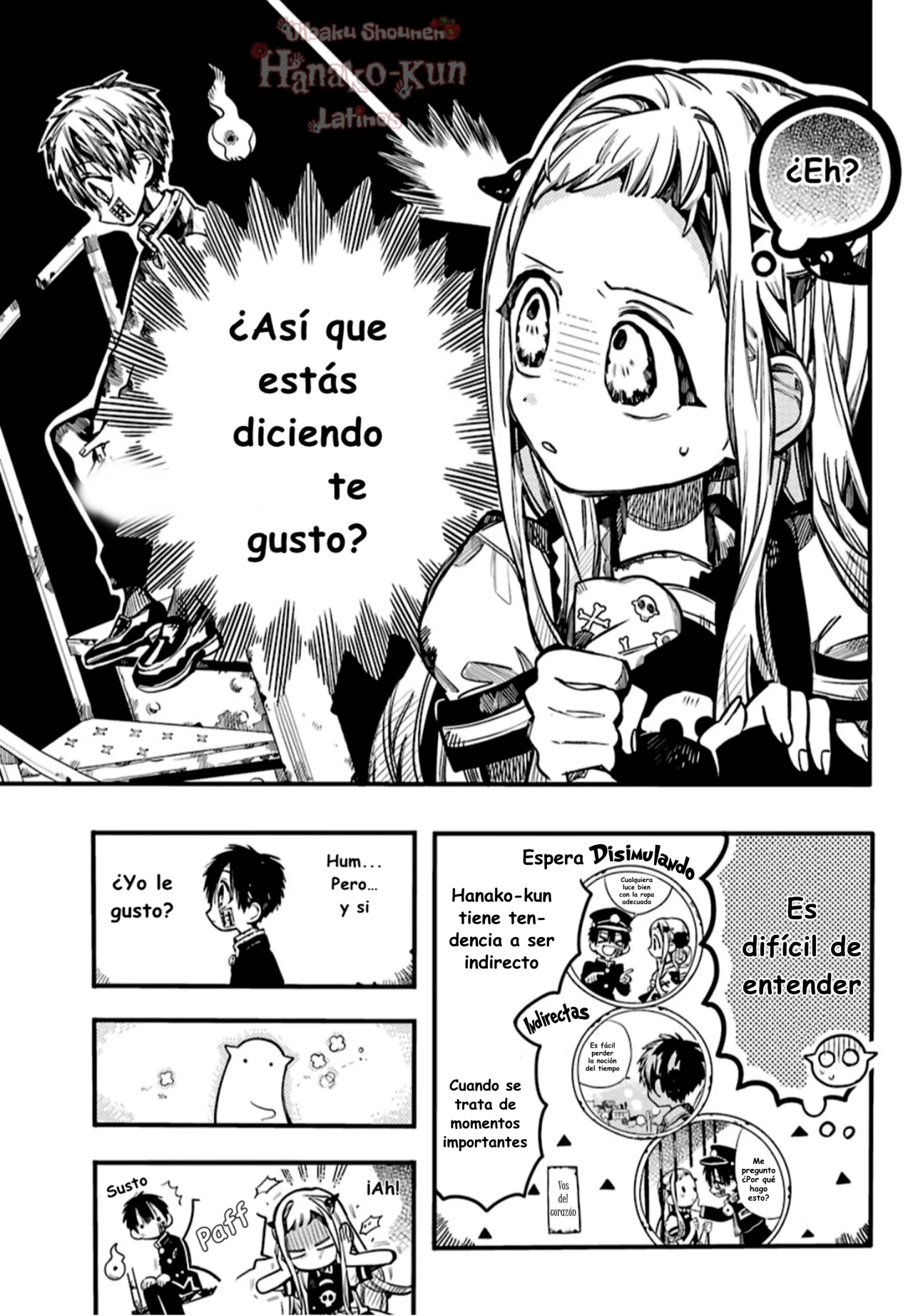 Página 23 — Jibaku Shounen Hanako-kun Capítulo 86