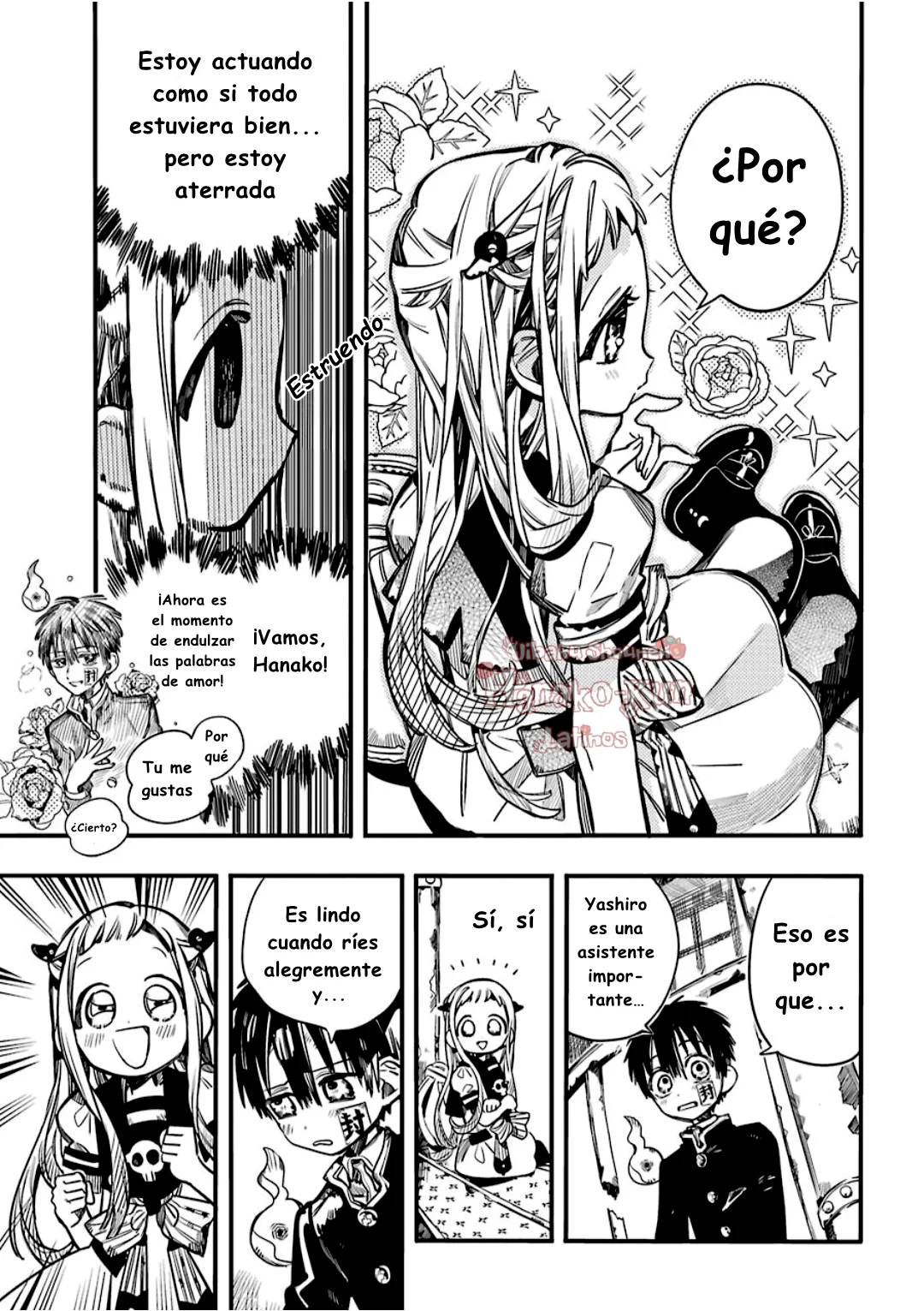 Página 25 — Jibaku Shounen Hanako-kun Capítulo 86