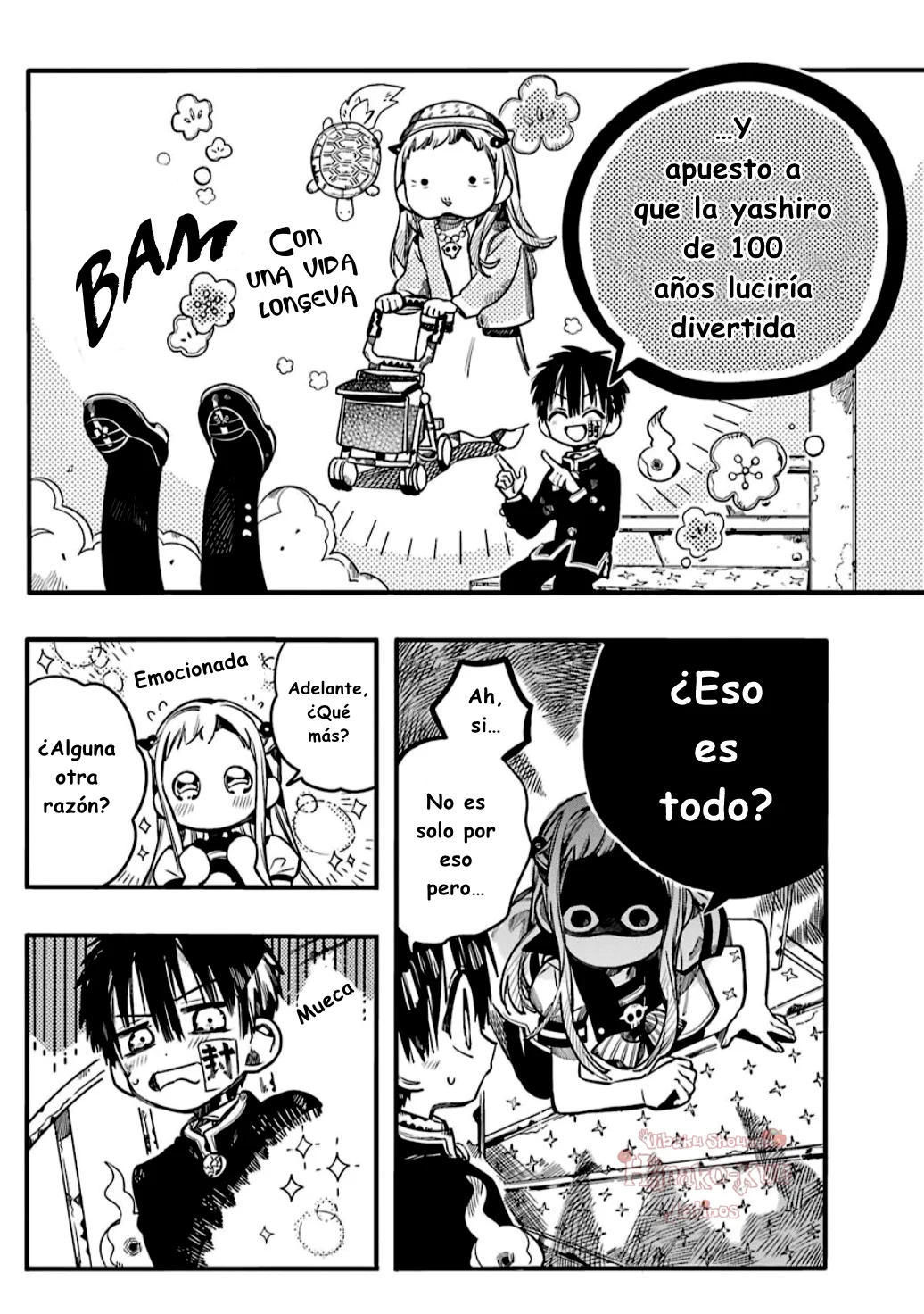 Página 26 — Jibaku Shounen Hanako-kun Capítulo 86