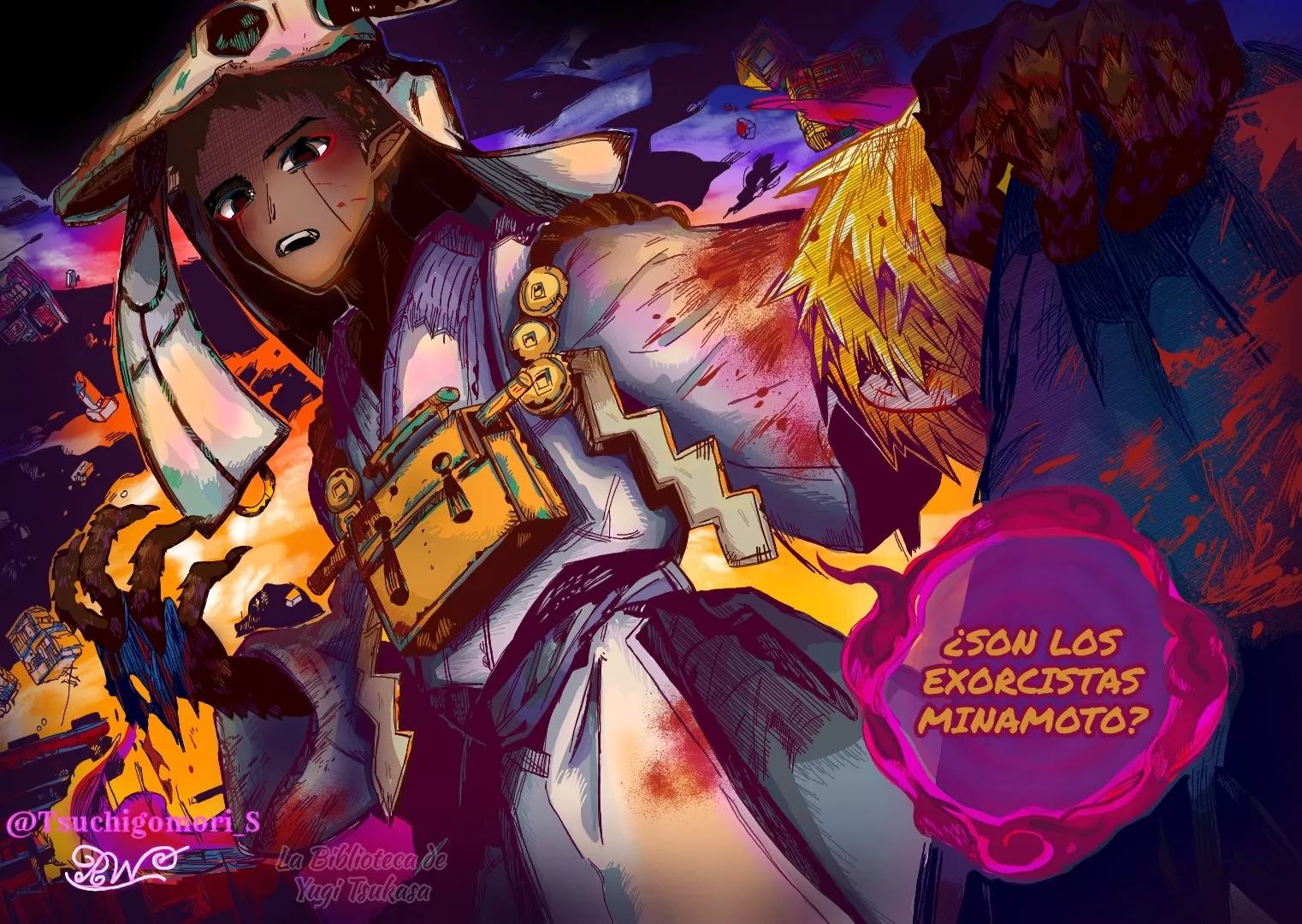 Página 4 — Jibaku Shounen Hanako-kun Capítulo 87.9