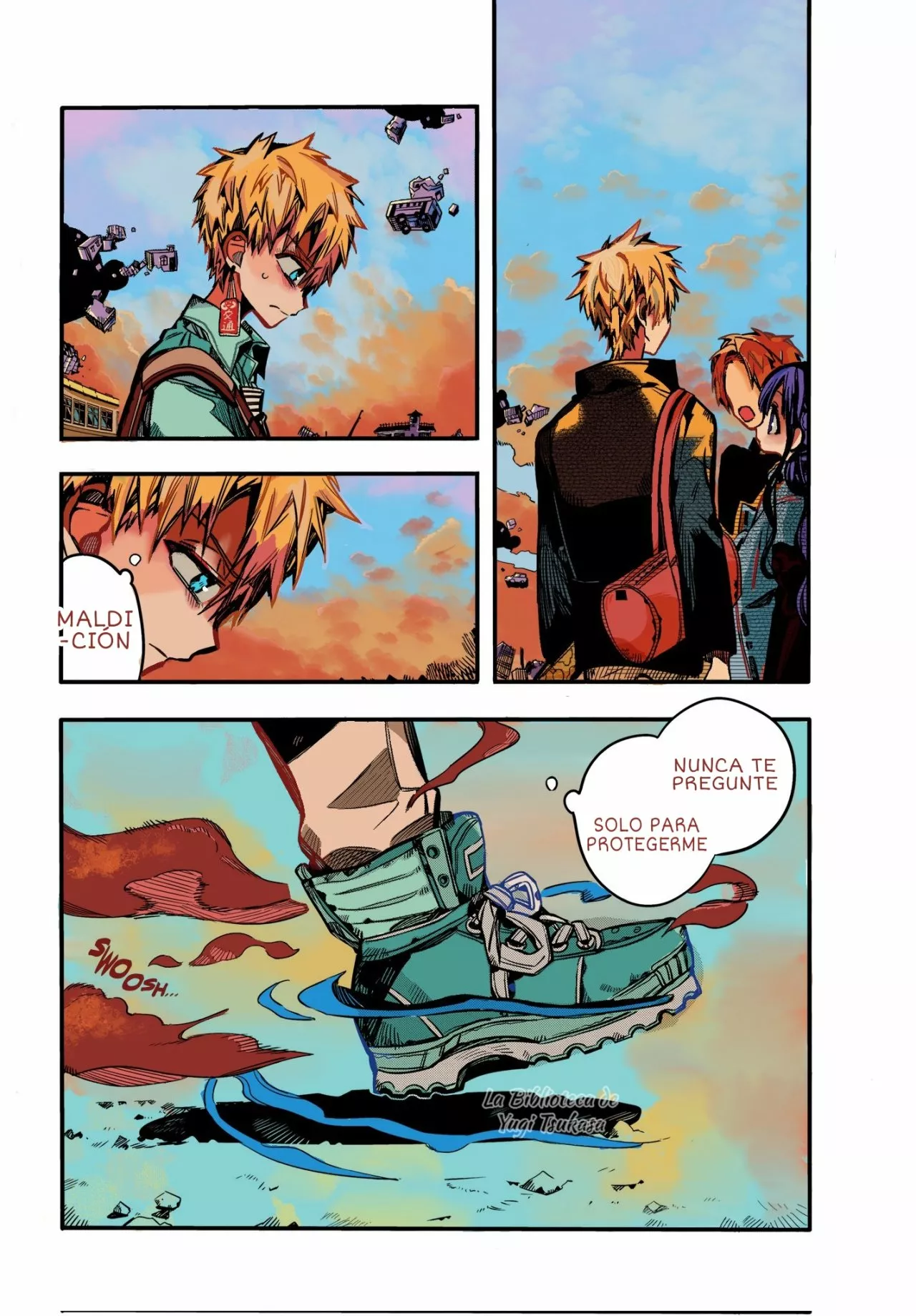 Página 10 — Jibaku Shounen Hanako-kun Capítulo 87.9