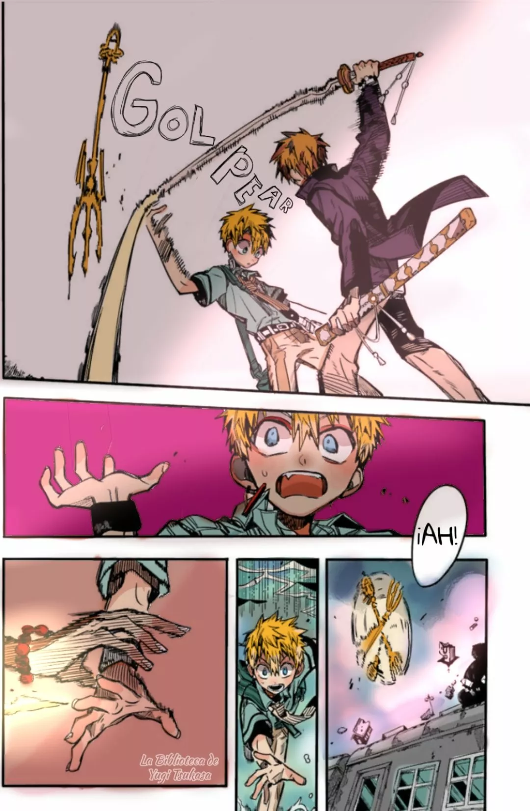 Página 16 — Jibaku Shounen Hanako-kun Capítulo 87.9
