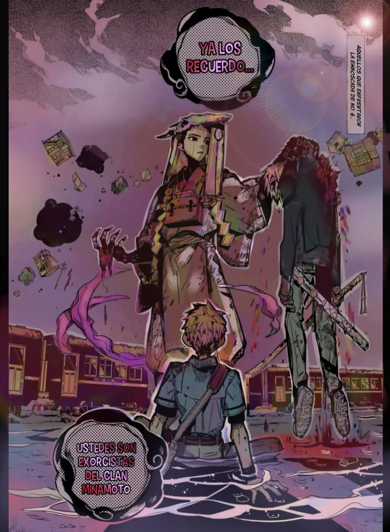 Página 4 — Jibaku Shounen Hanako-kun Capítulo 88.5