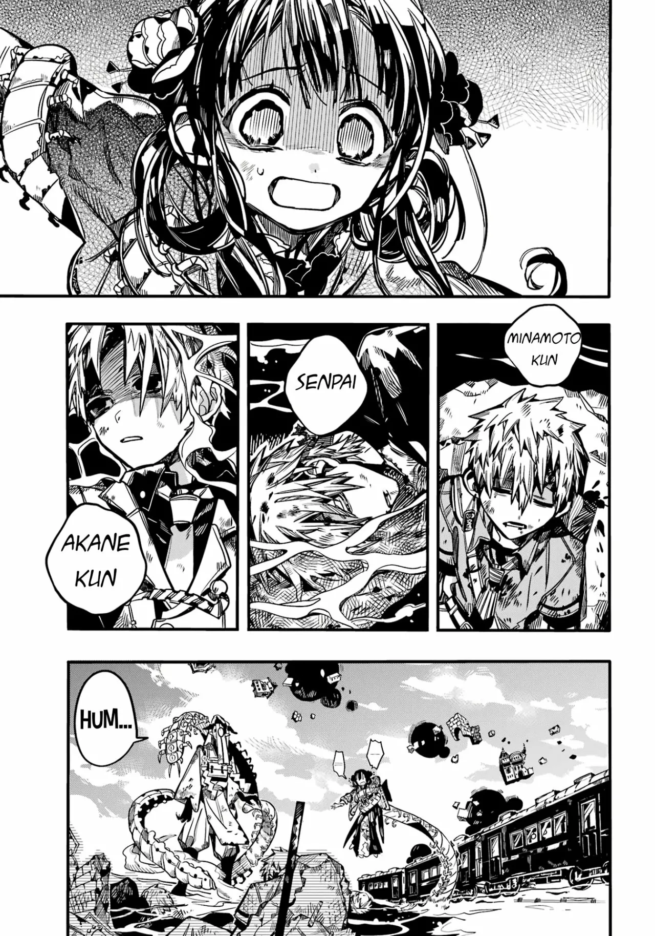 Página 14 — Jibaku Shounen Hanako-kun Capítulo 88.5