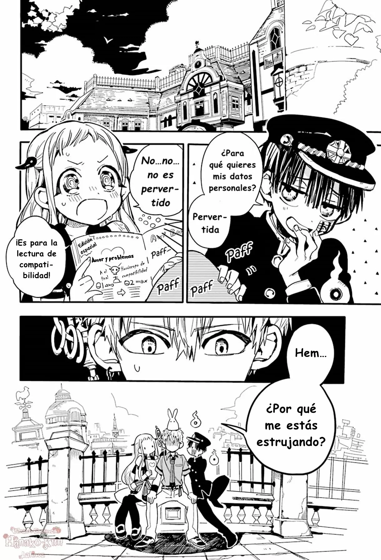 Página 7 — Jibaku Shounen Hanako-kun Capítulo 9