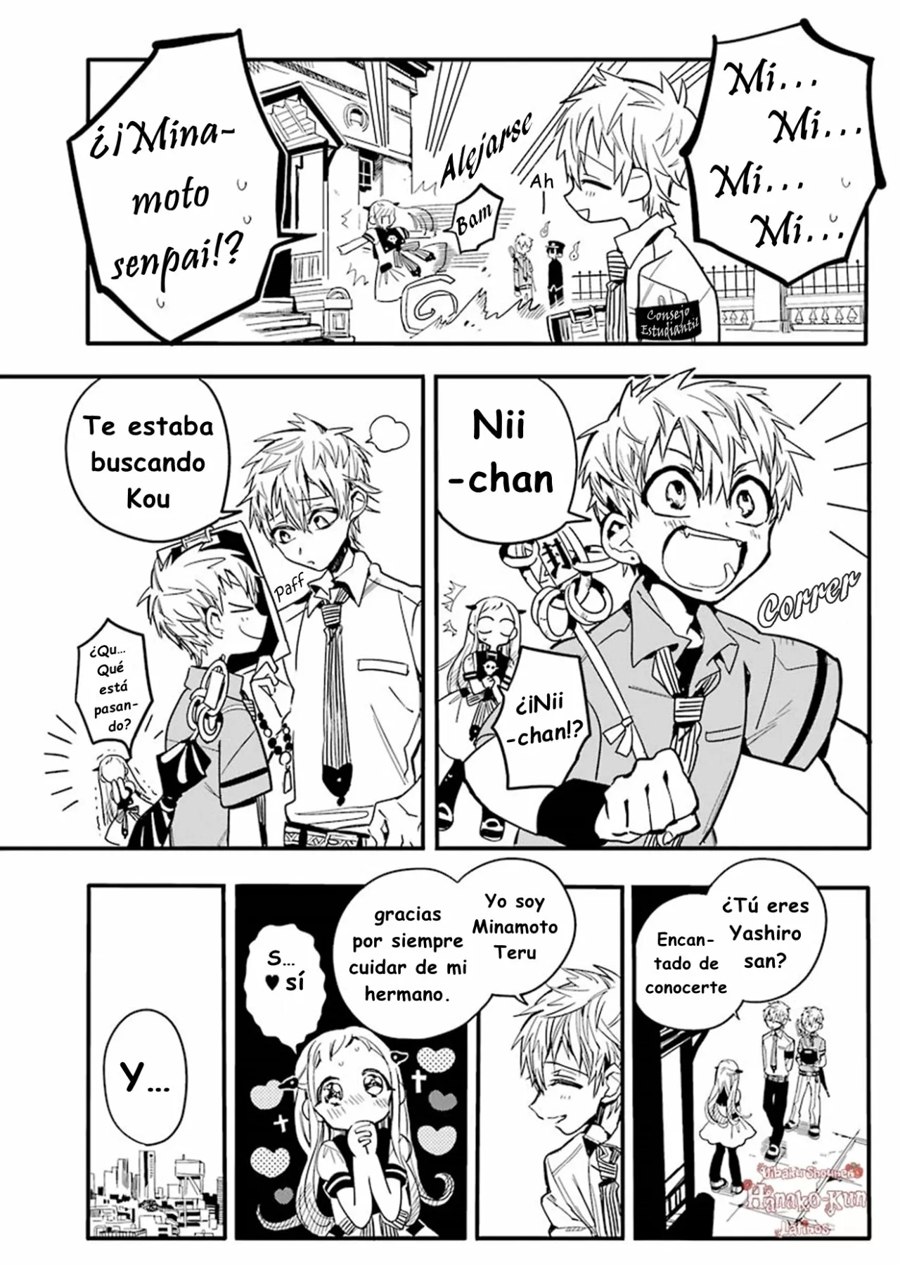 Página 10 — Jibaku Shounen Hanako-kun Capítulo 9