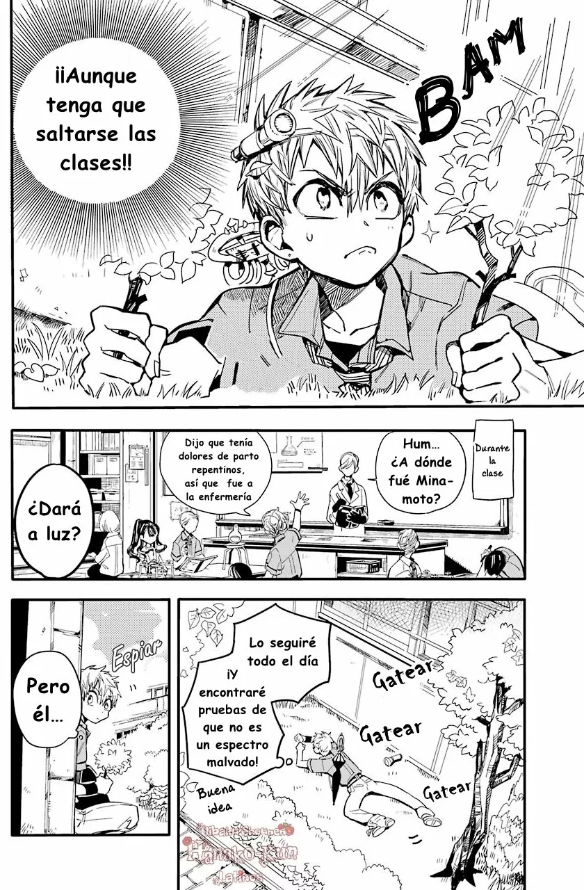 Página 17 — Jibaku Shounen Hanako-kun Capítulo 9