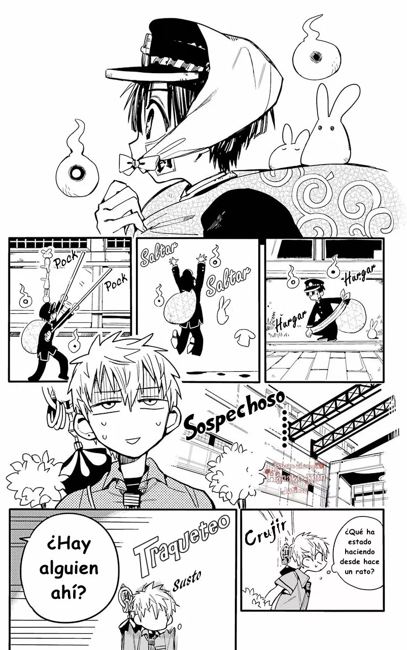 Página 18 — Jibaku Shounen Hanako-kun Capítulo 9