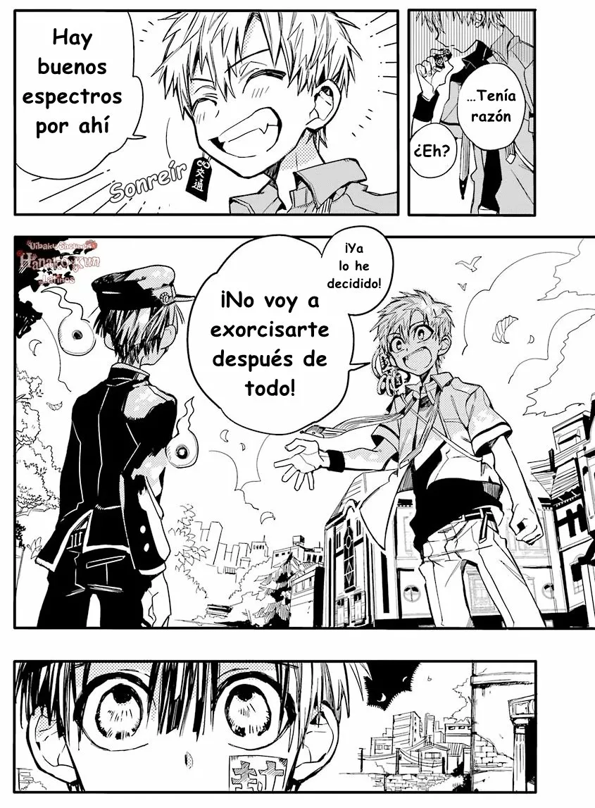 Página 32 — Jibaku Shounen Hanako-kun Capítulo 9