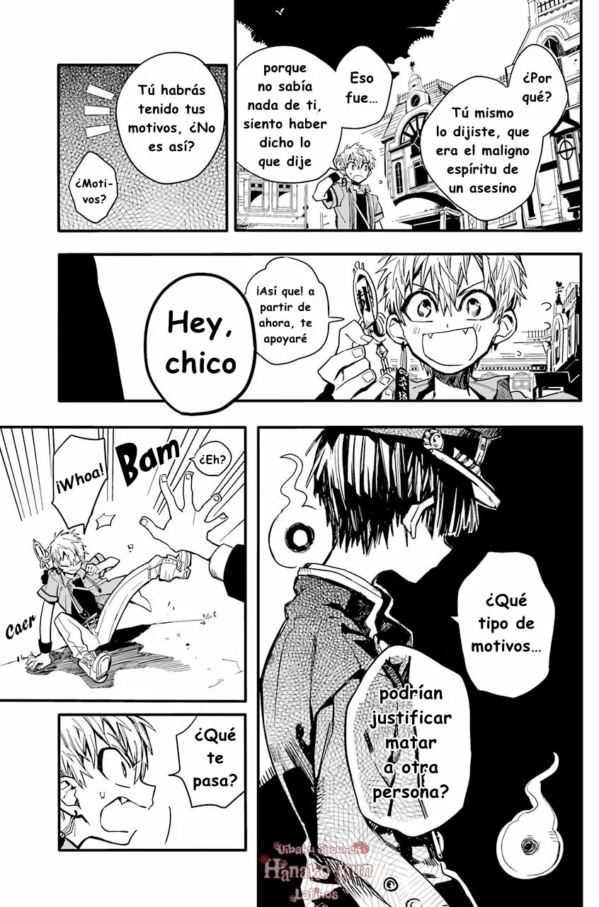 Página 33 — Jibaku Shounen Hanako-kun Capítulo 9