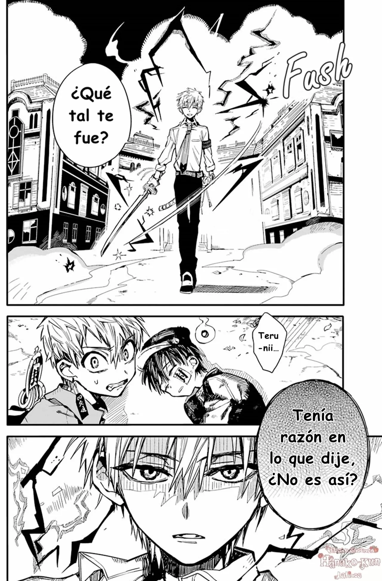 Página 36 — Jibaku Shounen Hanako-kun Capítulo 9
