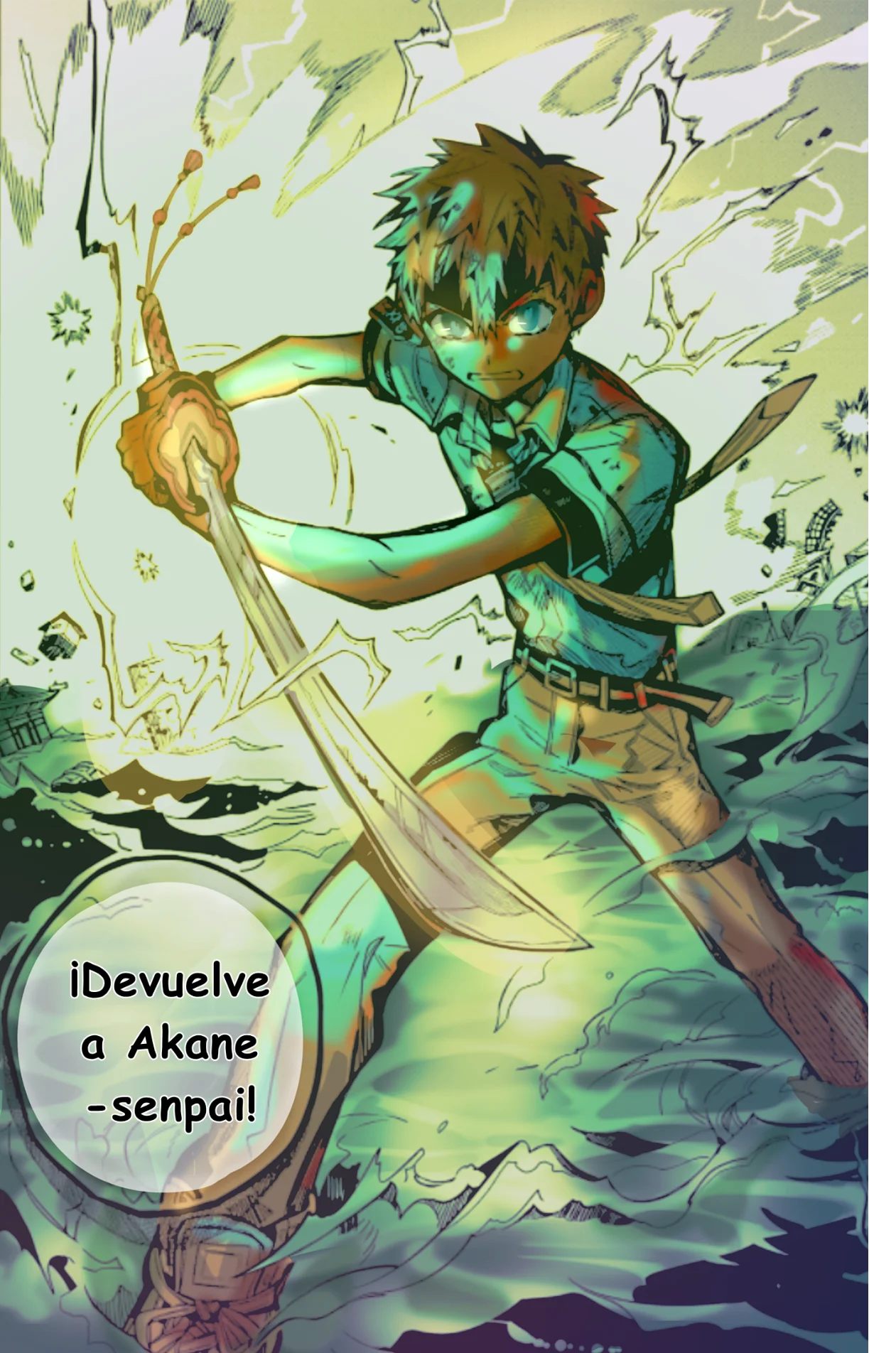 Página 11 — Jibaku Shounen Hanako-kun Capítulo 90