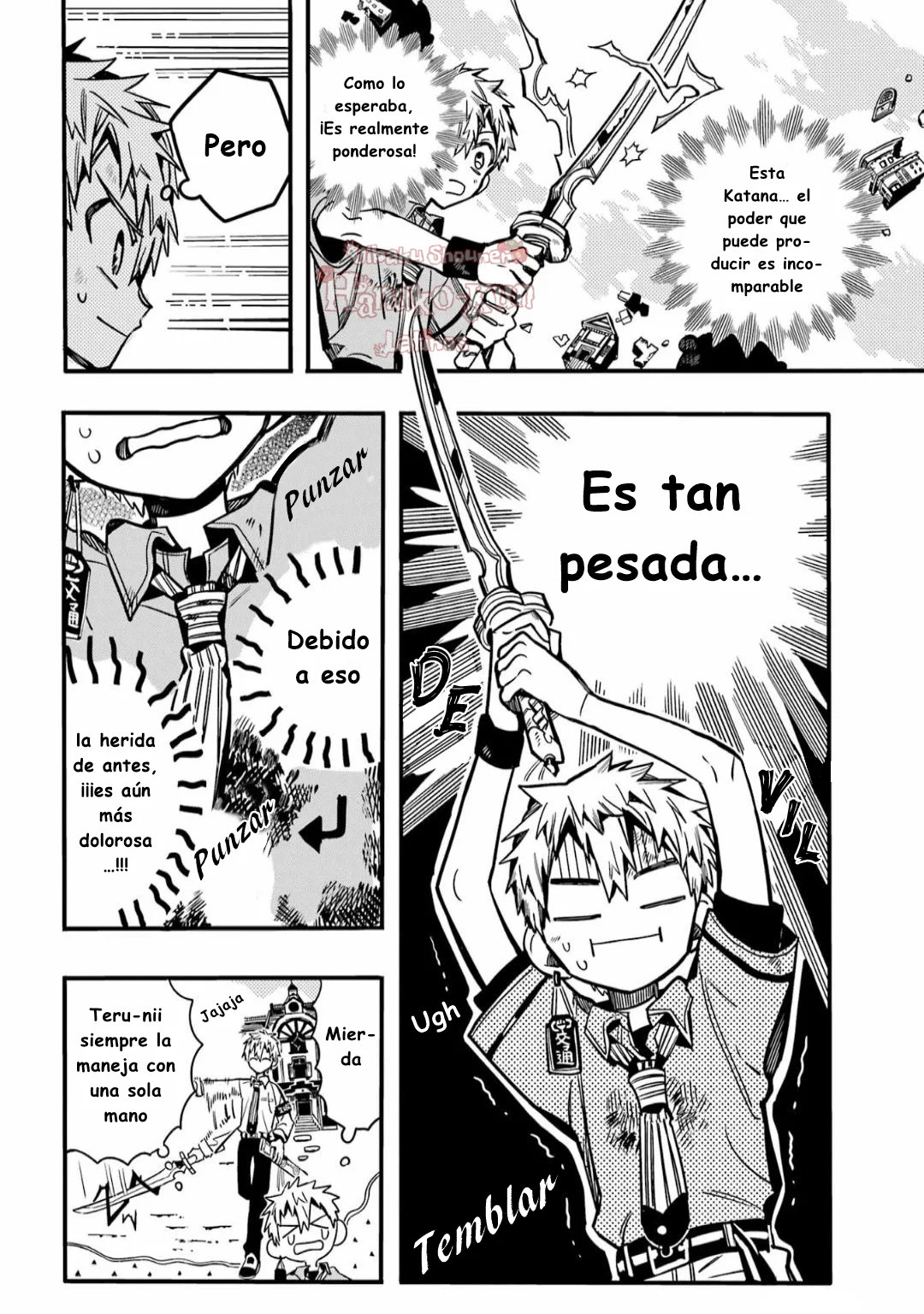 Página 15 — Jibaku Shounen Hanako-kun Capítulo 90