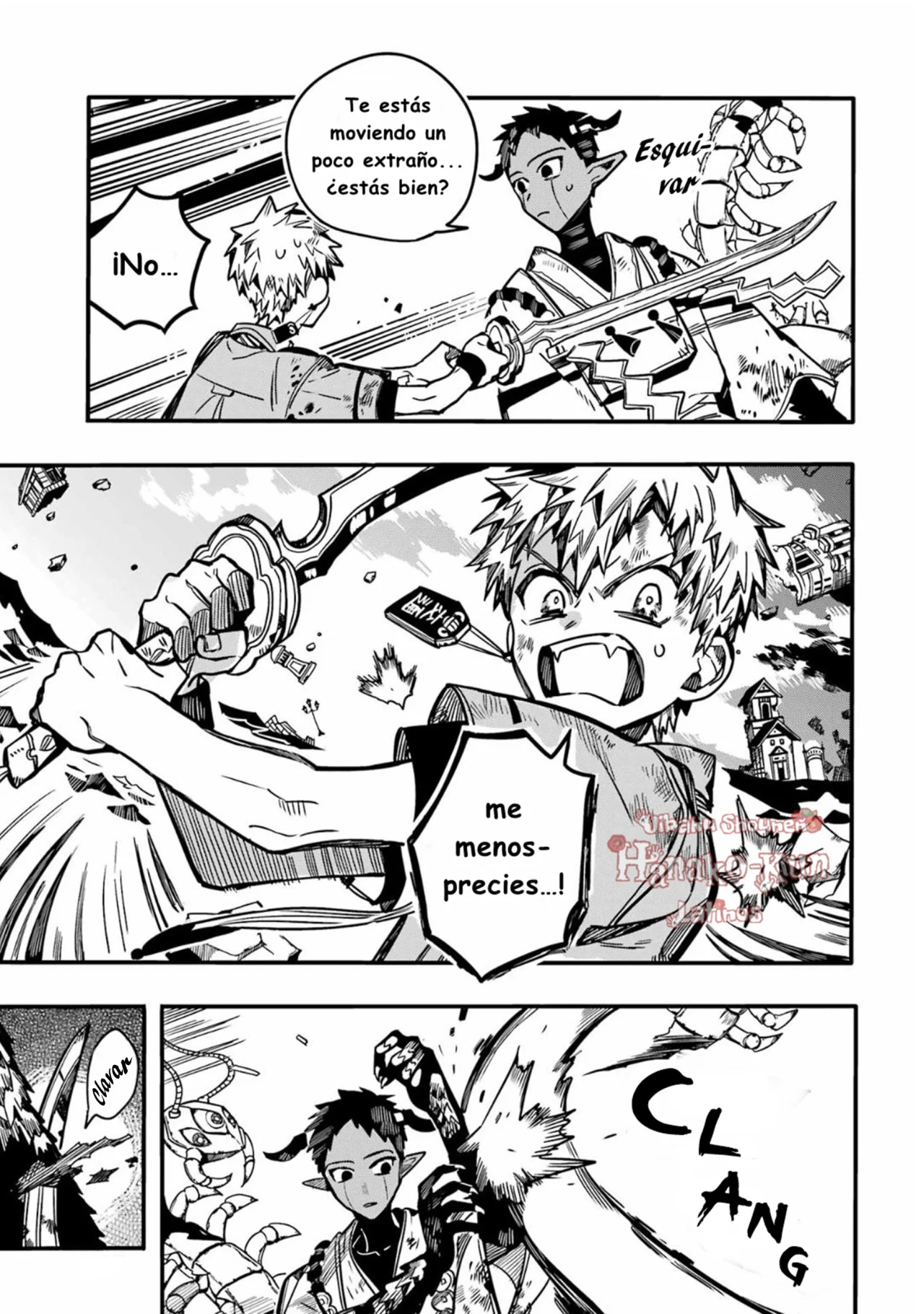 Página 16 — Jibaku Shounen Hanako-kun Capítulo 90