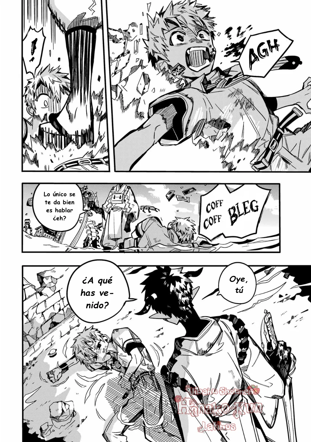 Página 19 — Jibaku Shounen Hanako-kun Capítulo 90