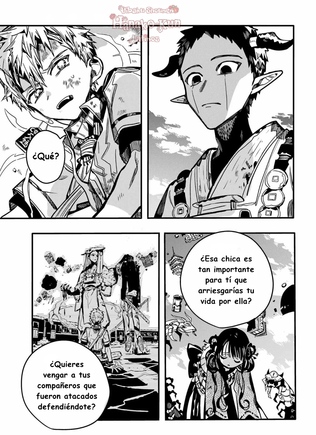 Página 20 — Jibaku Shounen Hanako-kun Capítulo 90