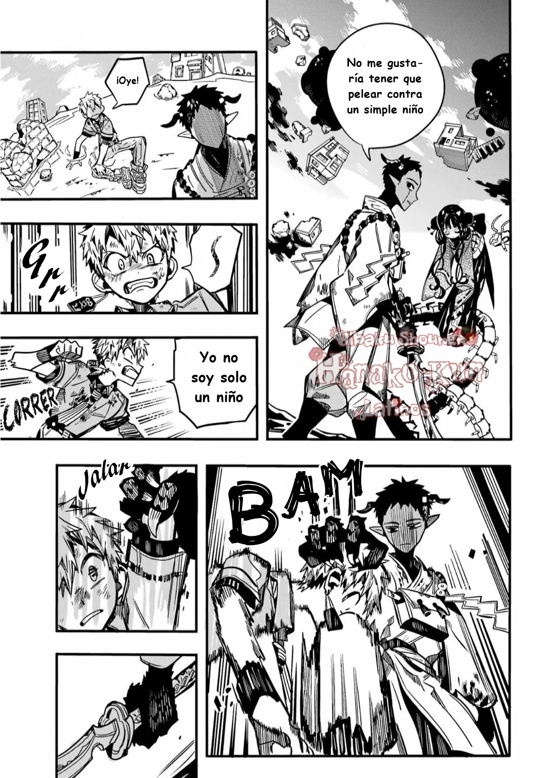 Página 22 — Jibaku Shounen Hanako-kun Capítulo 90