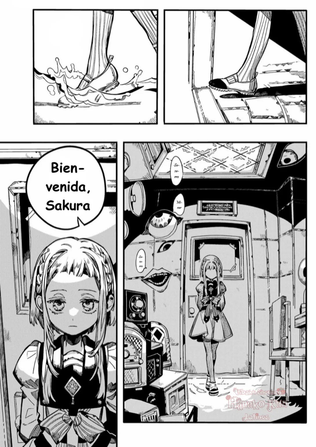 Página 8 — Jibaku Shounen Hanako-kun Capítulo 92