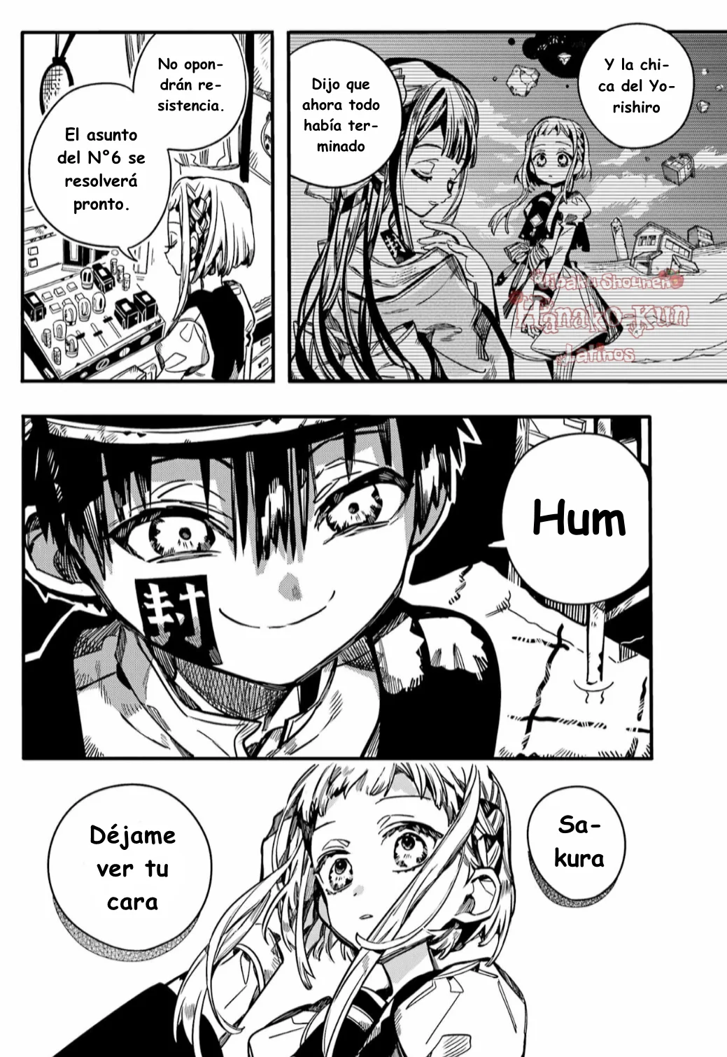 Página 13 — Jibaku Shounen Hanako-kun Capítulo 92