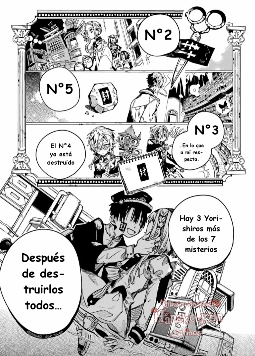 Página 14 — Jibaku Shounen Hanako-kun Capítulo 92