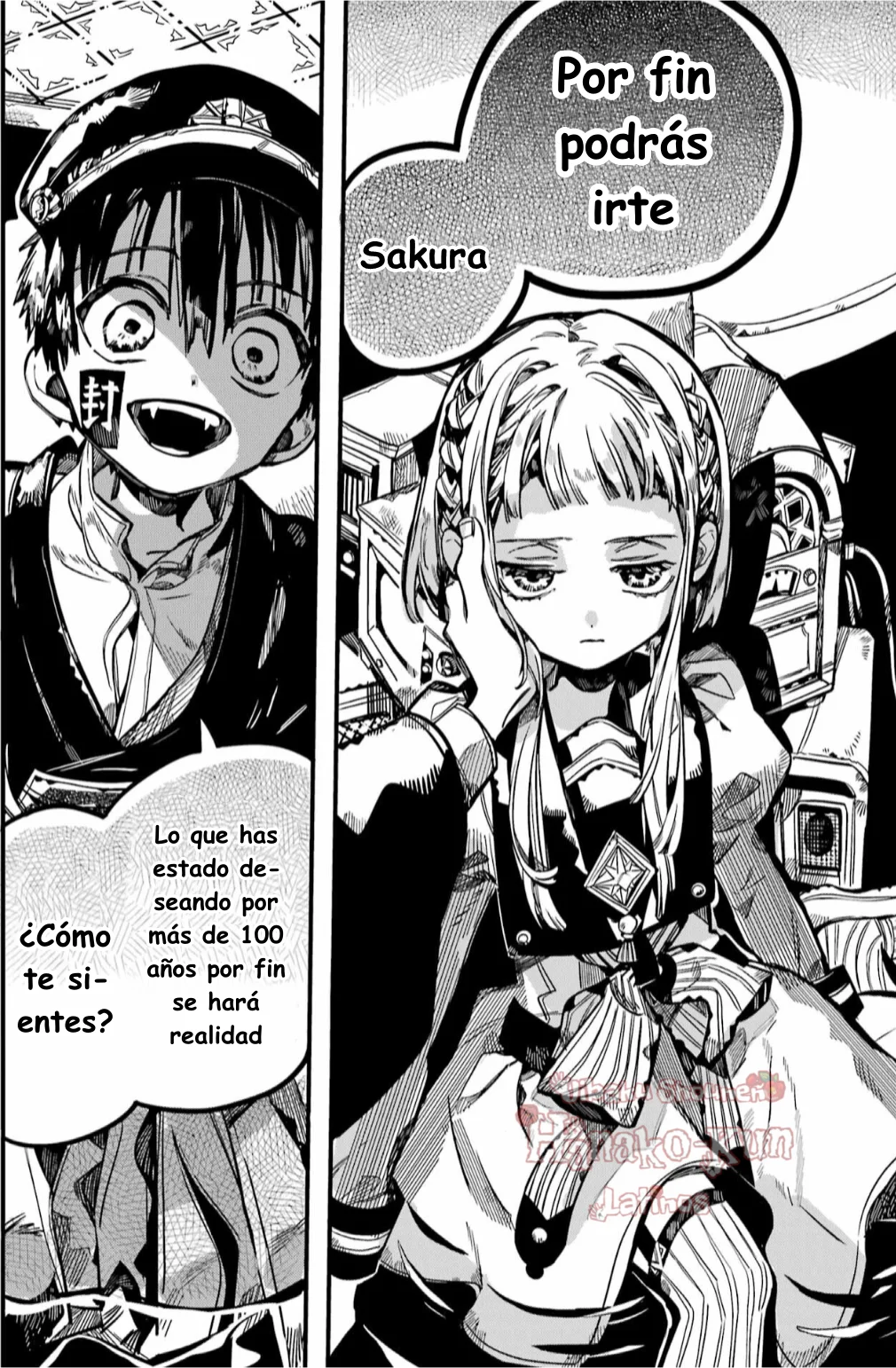 Página 15 — Jibaku Shounen Hanako-kun Capítulo 92