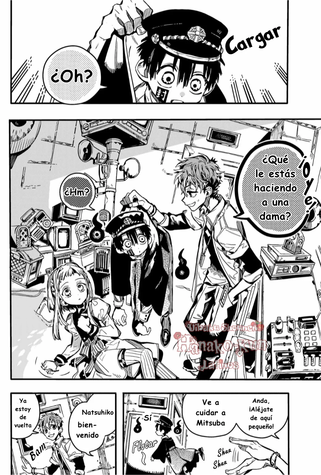 Página 17 — Jibaku Shounen Hanako-kun Capítulo 92