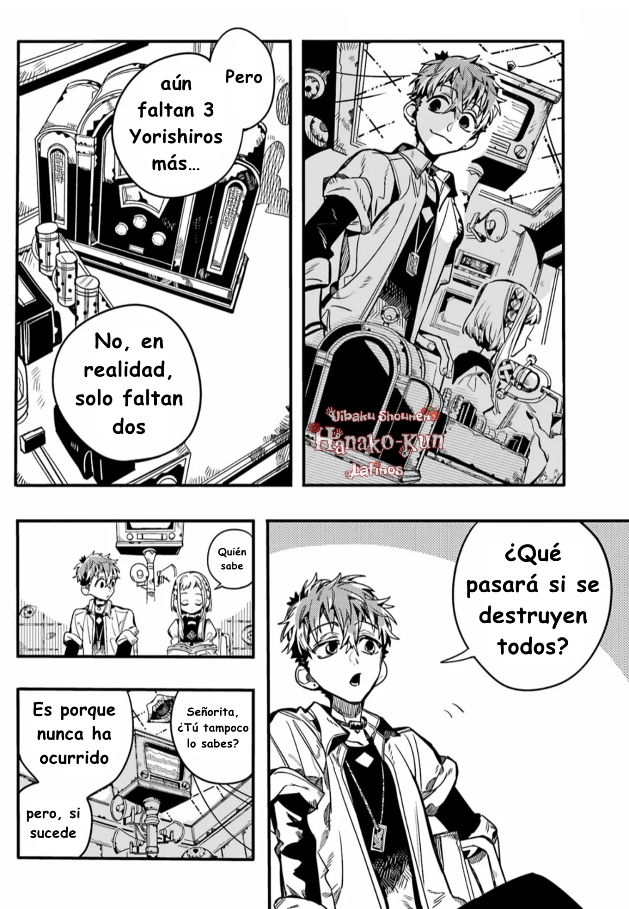 Página 19 — Jibaku Shounen Hanako-kun Capítulo 92