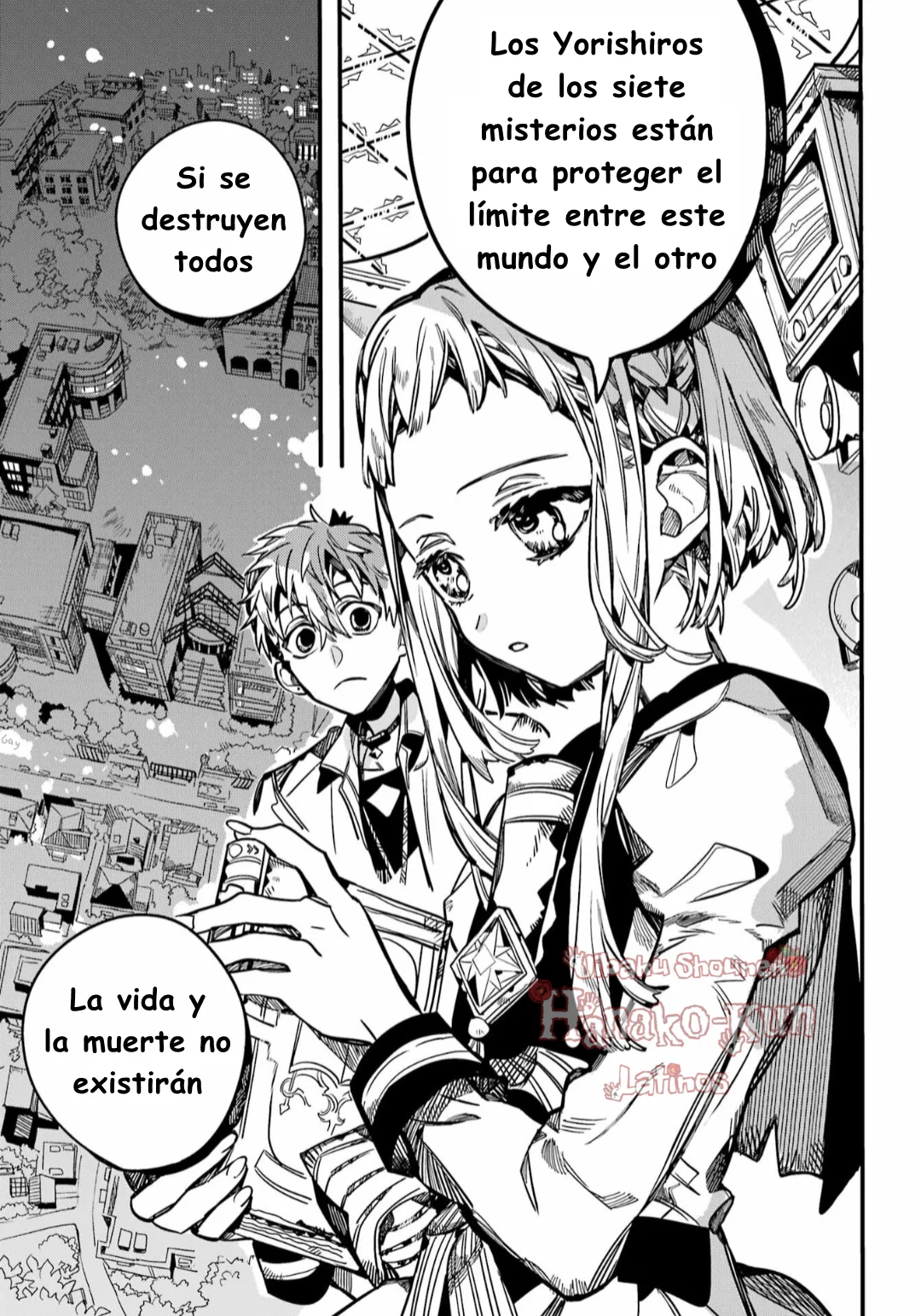 Página 20 — Jibaku Shounen Hanako-kun Capítulo 92
