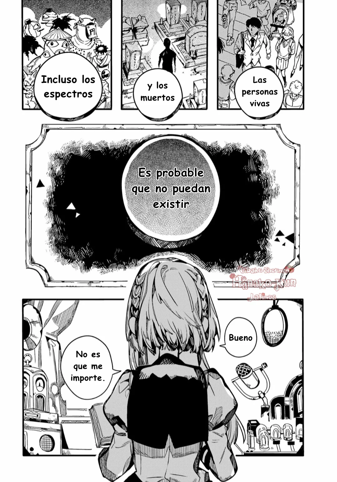 Página 21 — Jibaku Shounen Hanako-kun Capítulo 92