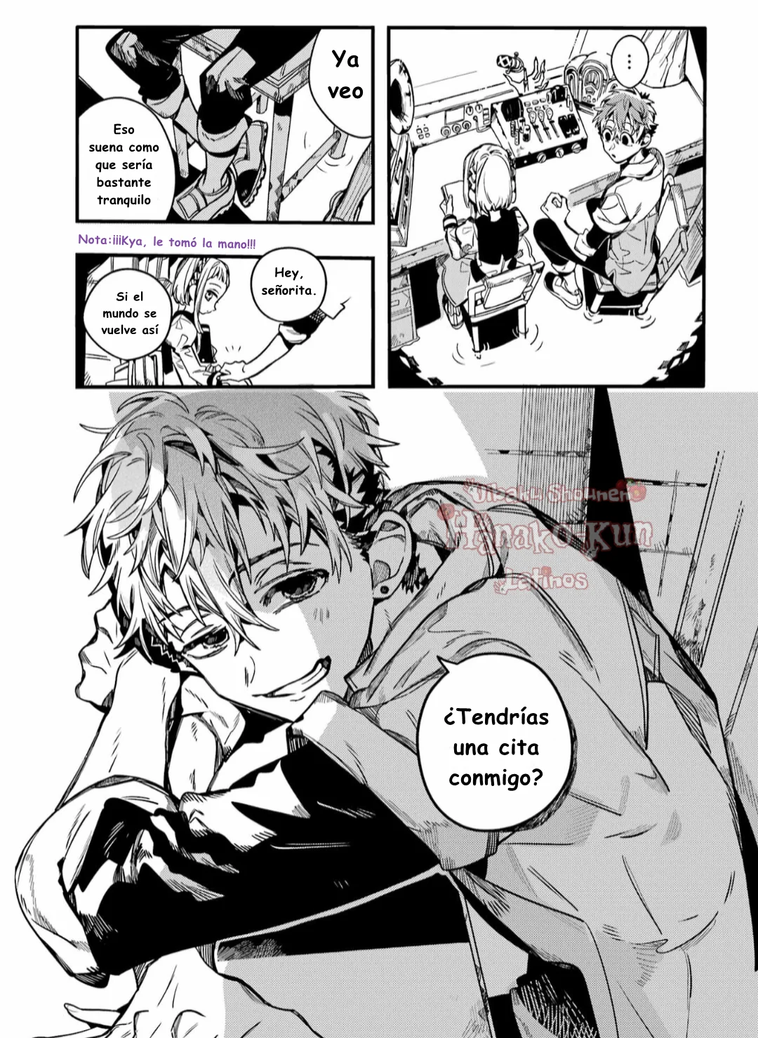 Página 22 — Jibaku Shounen Hanako-kun Capítulo 92
