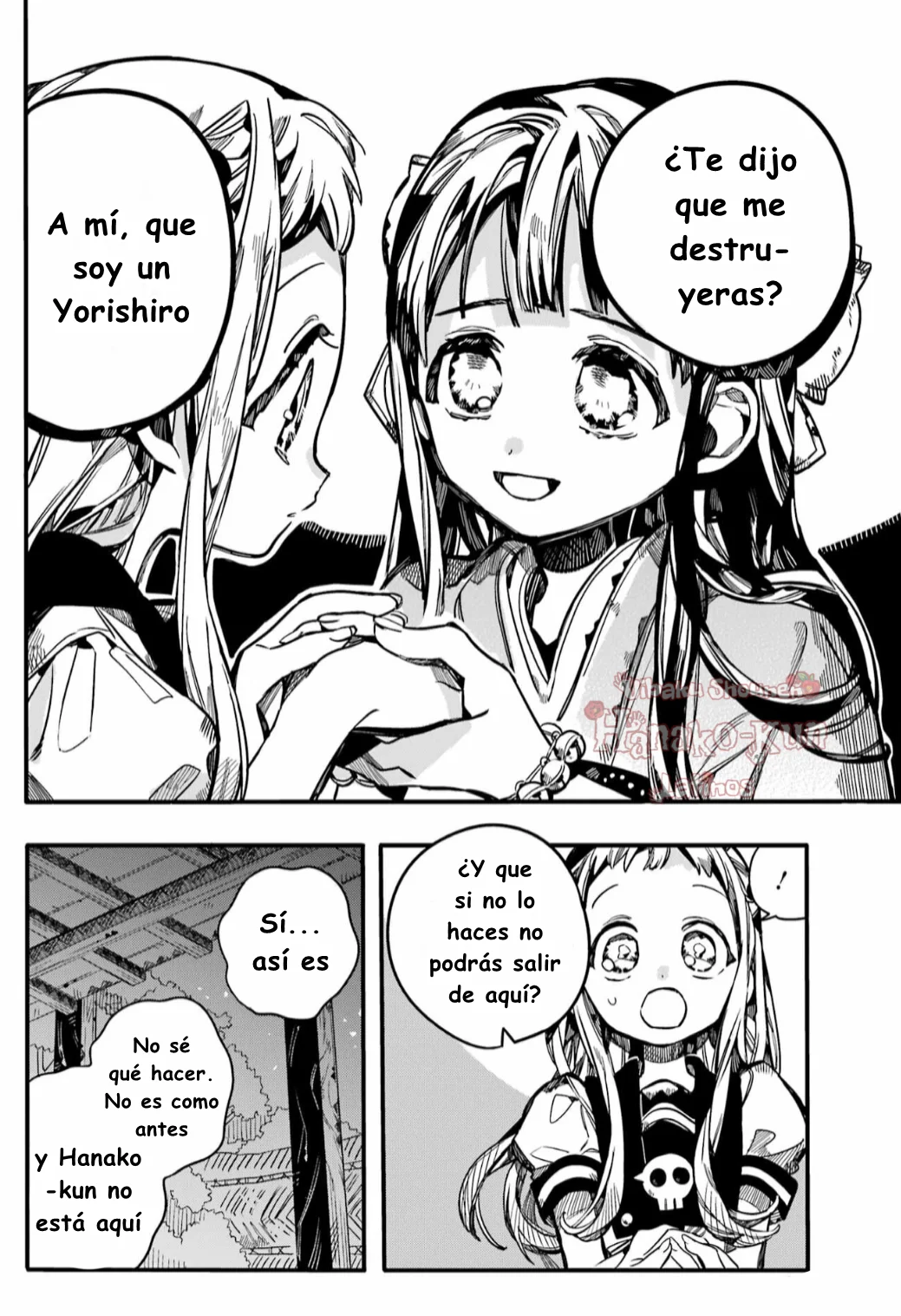 Página 29 — Jibaku Shounen Hanako-kun Capítulo 92