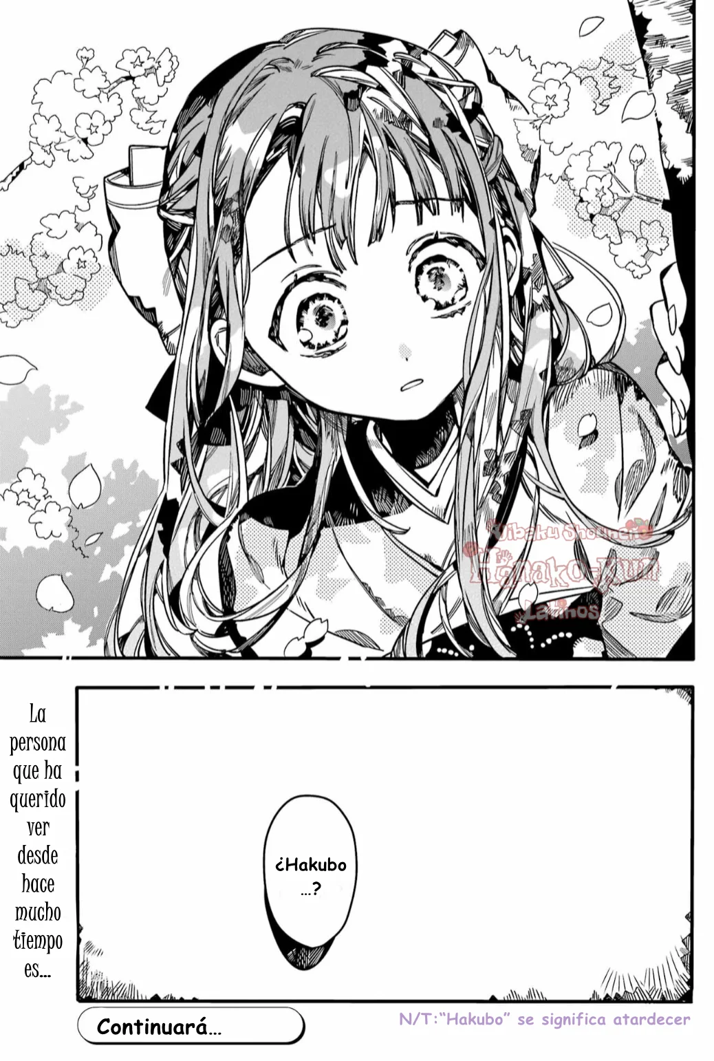 Página 34 — Jibaku Shounen Hanako-kun Capítulo 92